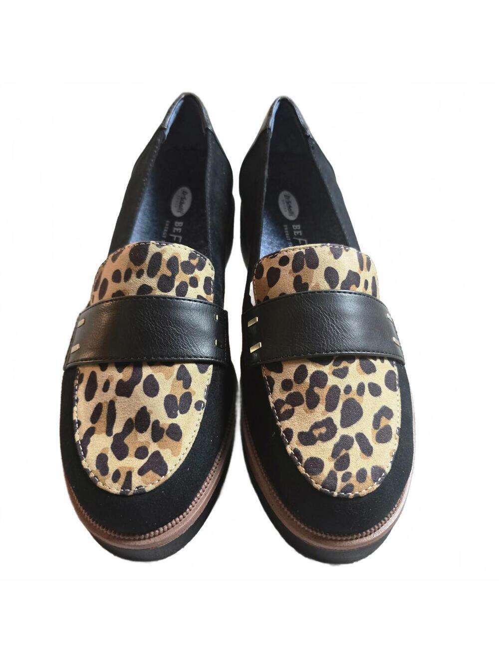 Dr. Scholl’s Grow Up Tan Black Leopard Comfort loafers Women’s Size 6.5M - Picture 2 of 7